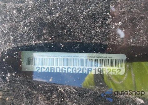 2012 Dodge Grand Caravan Sxt from USA, damaged, VIN 2C4RDGCG2CR195252